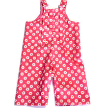 Load image into Gallery viewer, Wide leg daisy overall