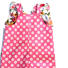 Load image into Gallery viewer, Wide leg daisy overall