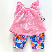 Load image into Gallery viewer, Pink seersucker top