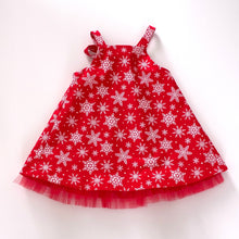 Load image into Gallery viewer, Christmas bow-back dress