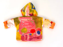 Load image into Gallery viewer, Big Paint zip-front hooded jacket