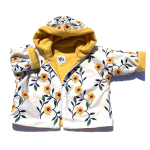 3D floral embroidery jacket